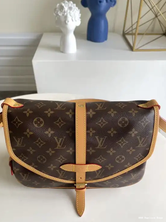 Aaa replica bags LOUIS VUITTON bag-28*11*20CM Saumur 0514